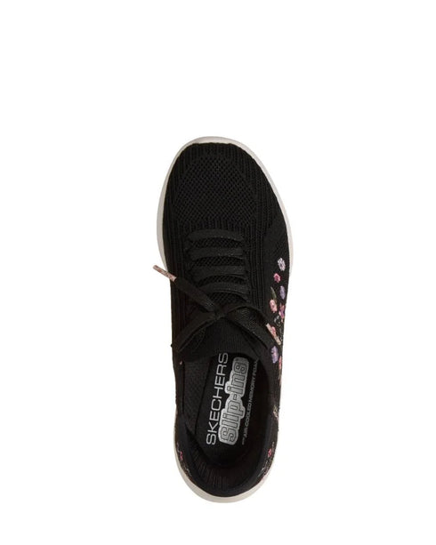 Skechers Ultra Flex 4.0 - Sweet Petals - Black