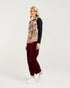 Black Stone Chandler Print Front Top Monets Garden