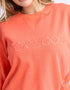 Foxwood Simplified Crew - Orange/Red