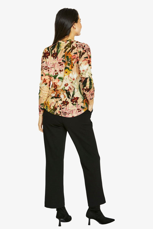 Jump Spiced Orchids Long Sleeve Top