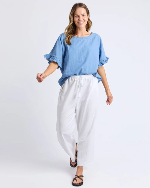 Elm Tilda Chambray Shirt - Light Blue