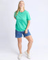 Elm Halli Tee - Gumdrop Green