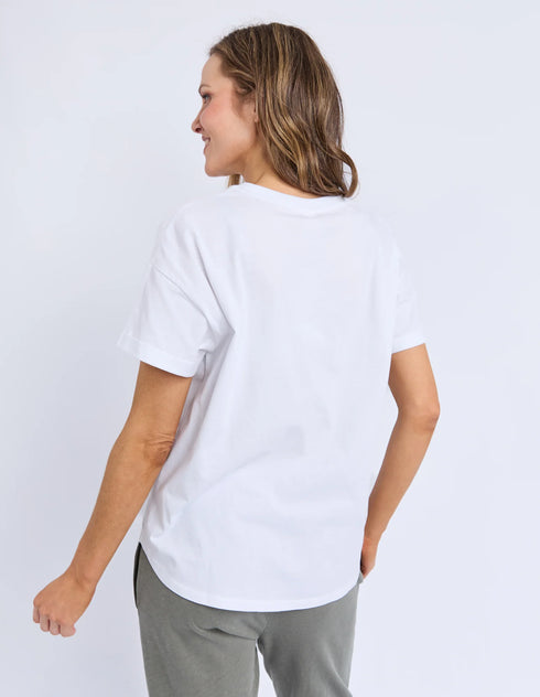 Elm Halli Tee -White