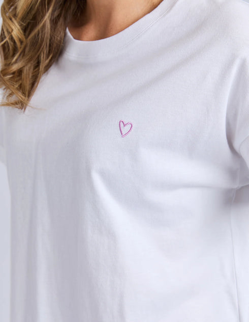 Elm Halli Tee -White