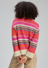 Zaket & Plover Stripe Pop Jumper - Amaranth
