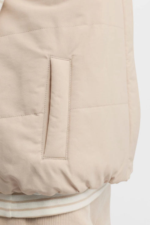 Yarra Trail Levity Puffer - Almond/Ecru