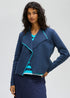 LD+Co Collared Milano Jacket - Dark Denim