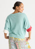 LD+Co Contrast Cuff Top - Iced