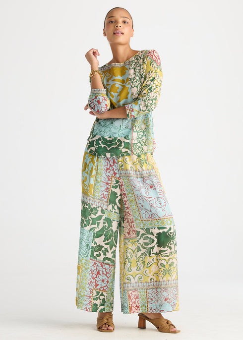 LD+Co Relaxed Print Top - Mosaic