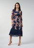 Loobies Story Mirissa Midi Dress - Indigo Multi