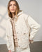 Madly Sweetly Tetris Jacket - Vanilla
