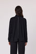 Duo Stella Merino Pocket Top - Black