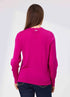 Newport Amos Merino Jumper - Magenta