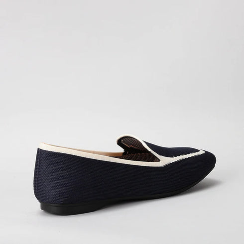 Le Sansa Olinda Shoe - Navy/Cream