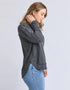 Foxwood Simplified Crew - Dark Charcoal