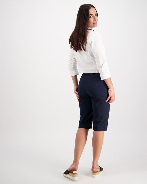 Poplin Short Classic Vassalli H1001P Navy