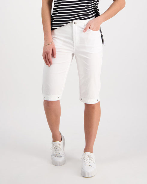 Poplin Short Classic Vassalli H1001P White