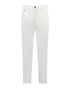 Vassalli Skinny Leg 7/8 Zip Fly Pants 5509LW - White