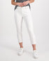 Vassalli Skinny Leg 7/8 Zip Fly Pants 5509LW - White