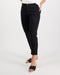 Vassalli Skinny Leg 7/8 Zip fly Pants 5509LW - Black