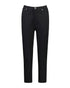 Vassalli Skinny Leg 7/8 Zip fly Pants 5509LW - Black