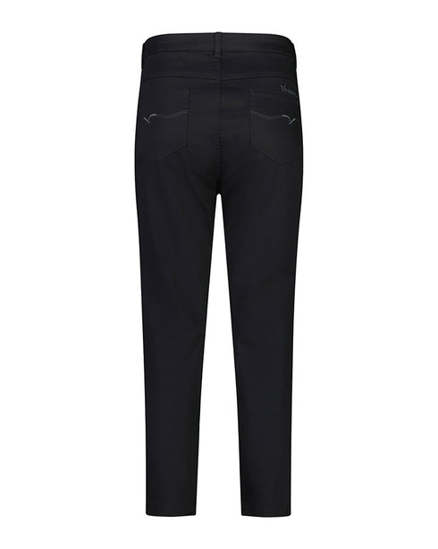 Vassalli Skinny Leg 7/8 Zip fly Pants 5509LW - Black