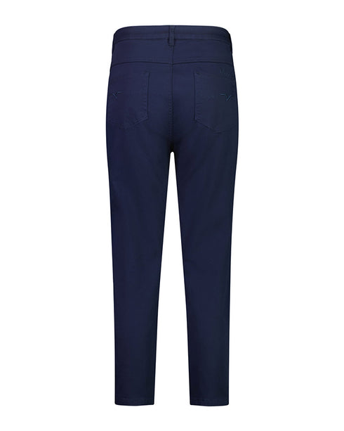 Vassalli Skinny Leg 7/8 Zip fly Pants 5509LW - Navy