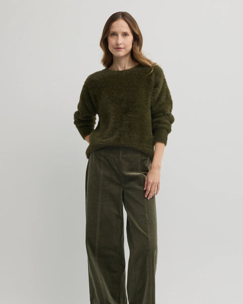Yarra Trail Hearth Knit - Loden