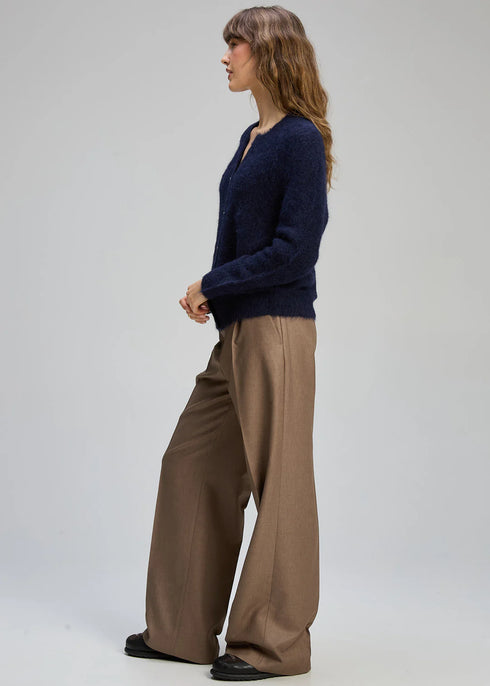 Zaket & Plover Alpaca Cardi - Midnight