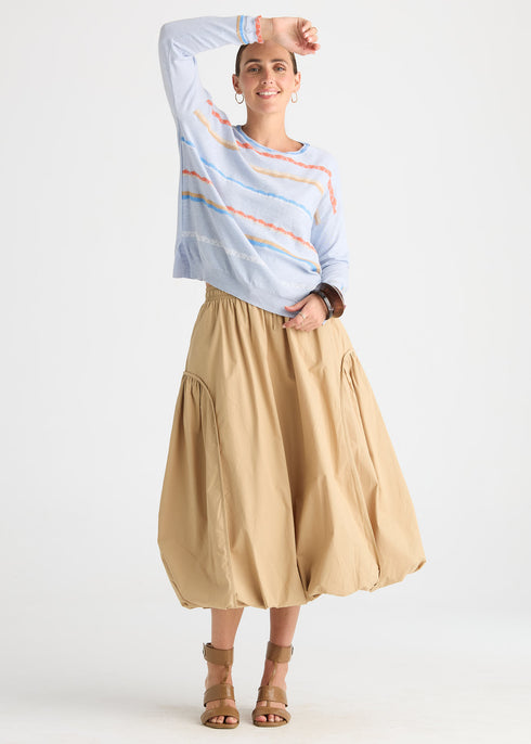 Zacket & Plover Lace Pop Cardi - Clear Sky