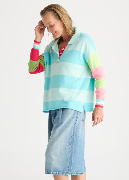 Zacket & Plover Summer Rugby Top - Breeze
