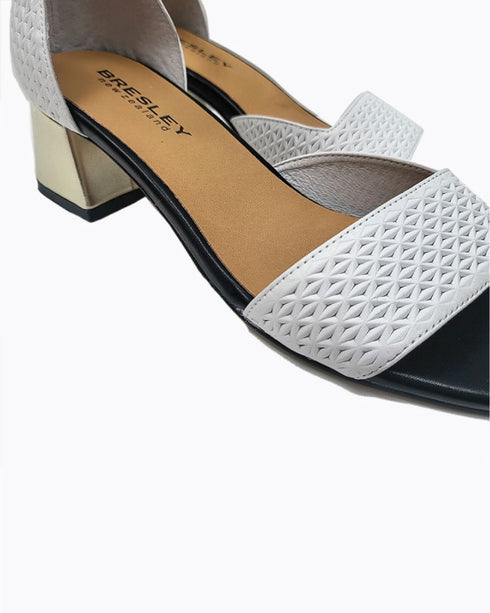 Bresley Adair - White Emb/Black