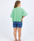 Elm Anna Short Sleeve Top - Apple Green
