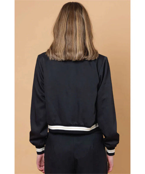 Amaya Bomber Jacket - Black