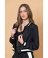 Amaya Bomber Jacket - Black