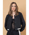 Amaya Bomber Jacket - Black