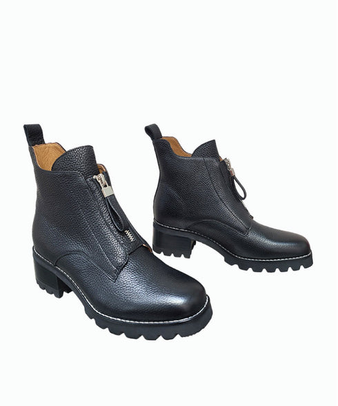 Bresley Dazzler Front Zip Boots - Black