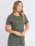 Foxwood Bay Tape Dress - Khaki