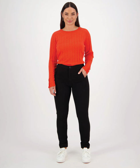 Vassalli Harlow Skinny Leg Full Length Ponti Pant 5894