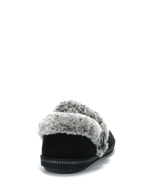 Skechers Cozy Campfire Girls Night Slippers - Black