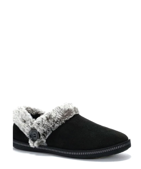 Skechers Cozy Campfire Girls Night Slippers - Black