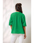 Duo Anna Broidere Shirt - Apple Green