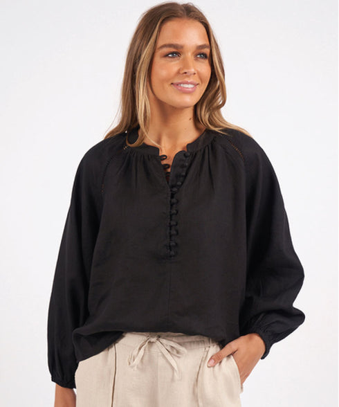 Foxwood Sardinia Blouse - Black