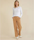 Yarra Trail Wide Leg Pant - Caramel