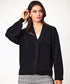 Newport Jamie Merino Cardi - Black