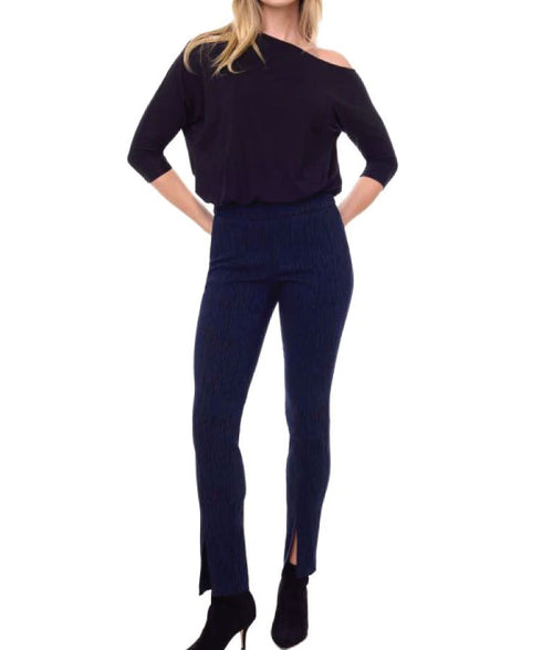Up Dusk Techno Slim Full Length Pant - Navy/Black