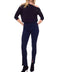 Up Dusk Techno Slim Full Length Pant - Navy/Black