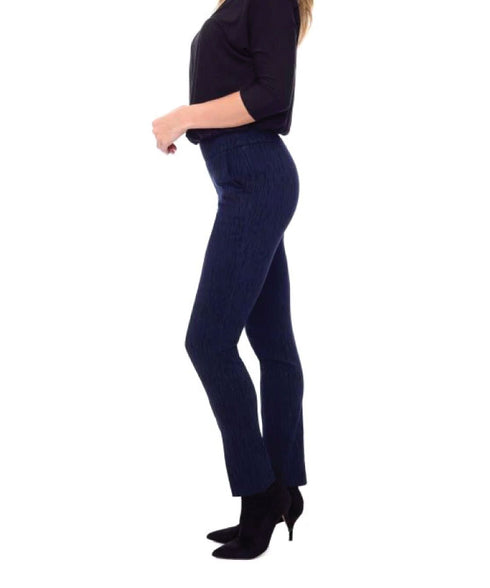 Up Dusk Techno Slim Full Length Pant - Navy/Black