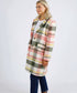 Elm Blanche Check Coat - Lilac Check