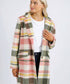 Elm Blanche Check Coat - Lilac Check